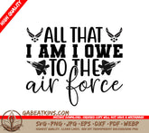 Air Force SVG Design SVG