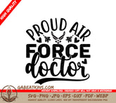 Proud Air Force Doctor SVG SVG