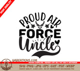 Proud Air Force Uncle SVG SVG