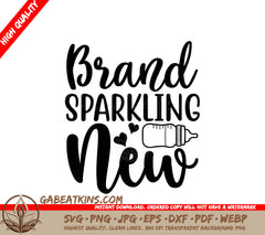 Brand Sparkling New SVG Design SVG