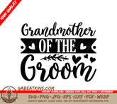 Grooms Mother SVG Design SVG