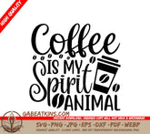Coffee Spirit Animal SVG SVG