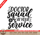 Doctor Squad SVG Design SVG