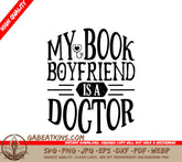 Doctor Book Boyfriend SVG SVG