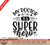 Doctor Superhero SVG Design SVG