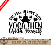 Yoga Self-Love SVG Poster SVG