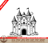 Castle SVG - The Last Crusade (Quest for Truth, Justice & Redemption) SVG