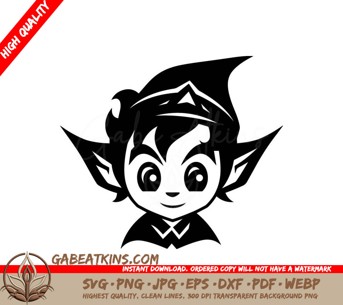 Boy with Crown SVG - Elven Magic Secrets SVG