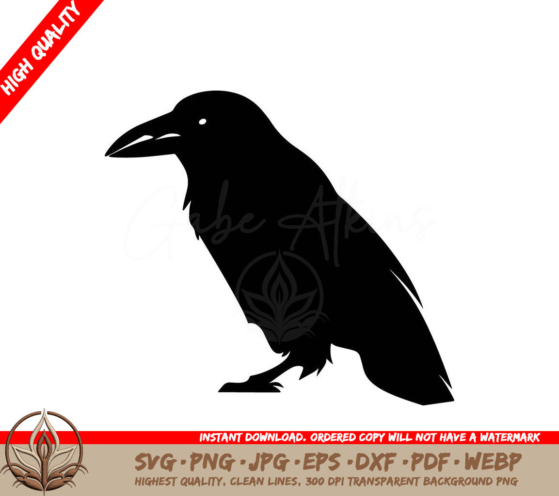 The Black Raven - Digital Design in Multiple File Formats