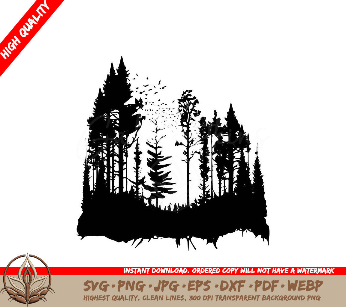 The Edge of the Treeline: Multi-Format Digital Design File