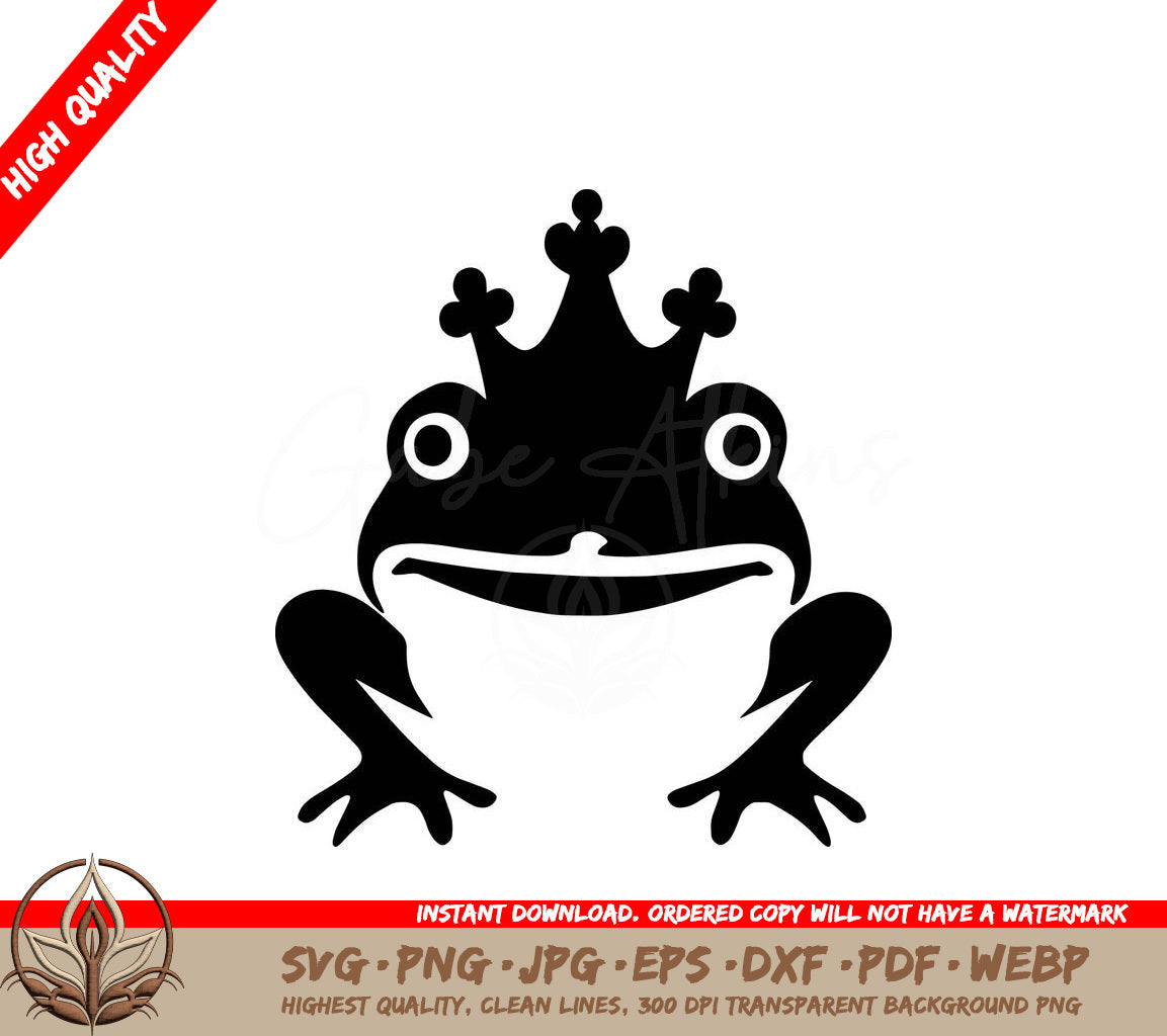 The Frog Prince - Digital Design in Multiple File Formats