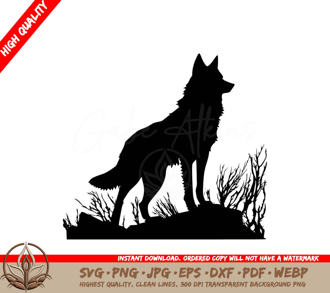 The Legend of the Wolf - Digital Design in Multiple File Formats