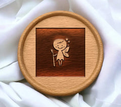 Smiling Tooth Fairy SVG - Toothbrush Design Design for T-shirts SVG