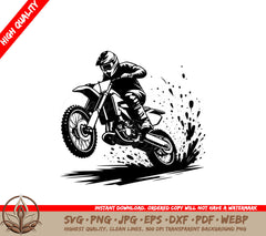 Trailblazing Rider SVG