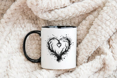 Twisted Branch Heart SVG Cut File