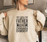 Chihuahua Daddy SVG - Typography T-Shirt Design SVG