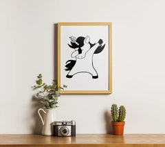 Dancing Unicorn SVG Design SVG