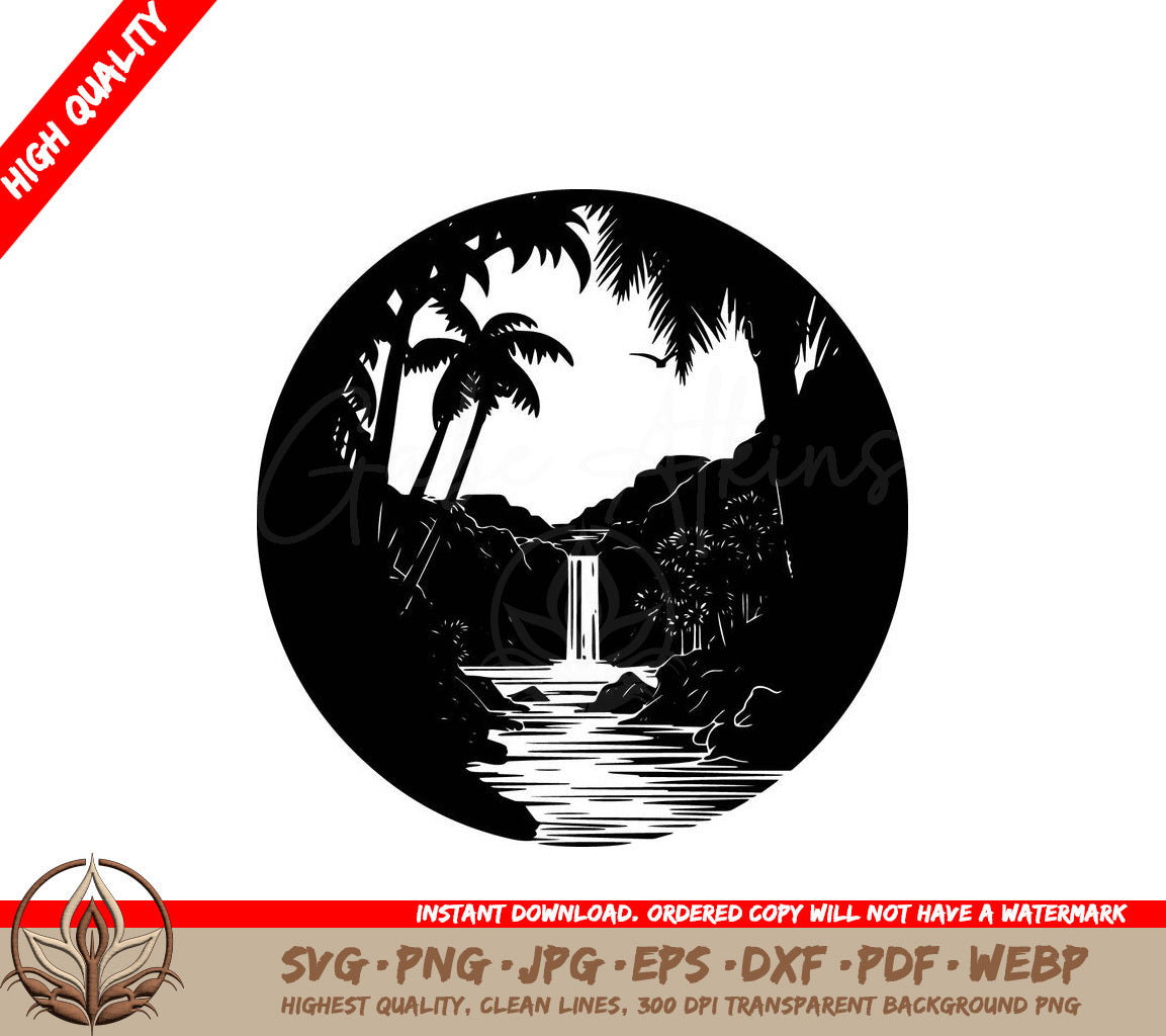 Waterfall Canopy Digital Design File