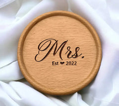 Mrs Wedding Design SVG - Established 2022 SVG