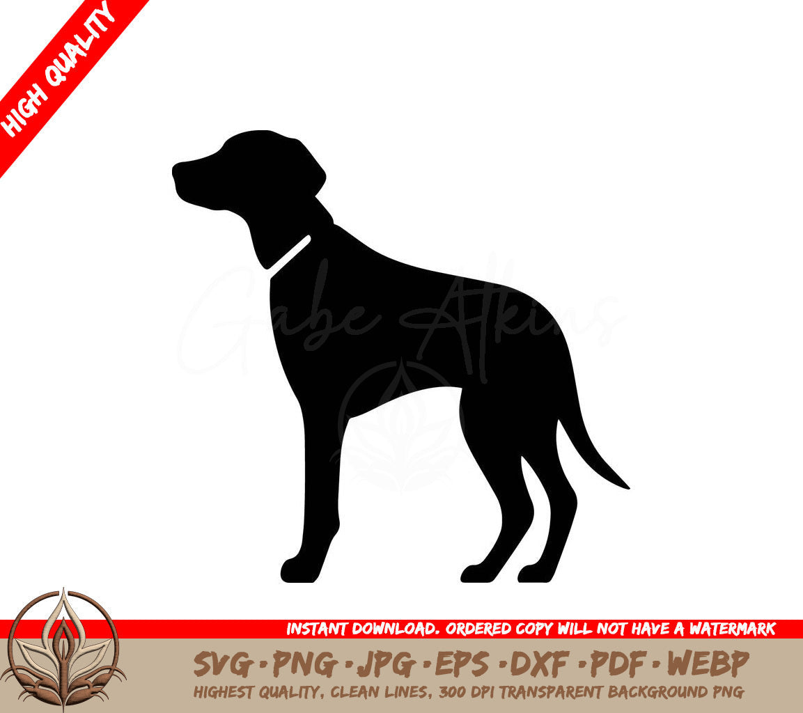 Well Trained Dog - Digital Design in Multiple File Formats