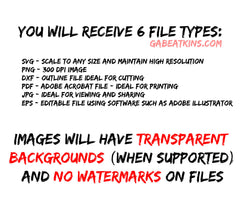 Raccoon SVG: Adorable Trash Panda Up to Mischief Digging Through Trash - What you get