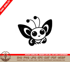 Whimsical Winged Wonder SVG PNG JPG AI PDF DXF EPS WebP Digital Cut File