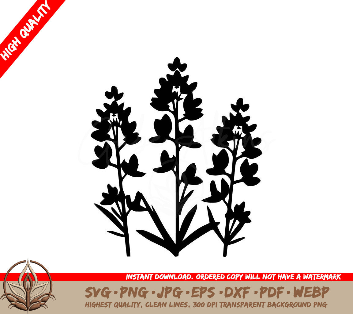 Wild Botanicals - Digital Artwork in Multiple File Formats