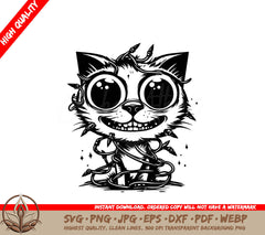 Wired Xmas Feline: Digital Design in Multiple File Formats