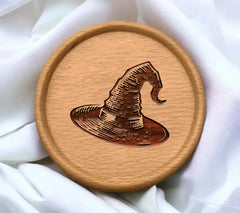 Witch Hat SVG - Printable Halloween Clipart SVG