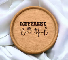 Different Is Beautiful SVG Design - Womens Day SVG