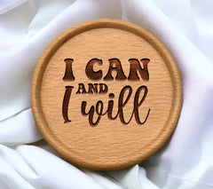 I Can And I Will SVG Design for Womens Day SVG