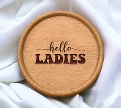 Hello Ladies SVG Design - Design for Womens Day SVG