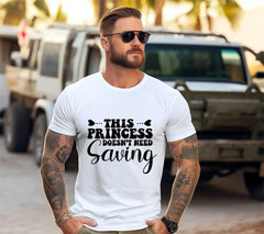 This Princess Doesnt Need Saving SVG for Womens Day SVG