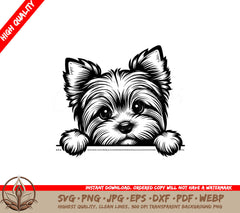 Yorkshire Peekaboo SVG