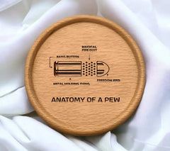Pew Anatomy Diagram SVG SVG