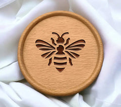 Bee Silhouette SVG - Simple Bee Illustration SVG