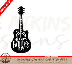 Melody For Dad: Digital Download with SVG and PNG Files for Father's Day