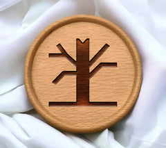 Tree Branch SVG - Dried Up Halloween Pictogram SVG