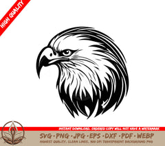Eagle Head Silhouette SVG