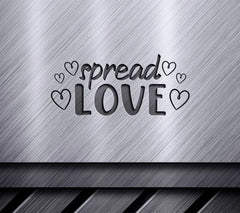 Spread Love  Heart SVG Design - Inspirational Bundle SVG