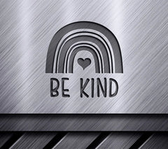 Rainbow Heart SVG - Be Kind Inspirational Design Bundle SVG