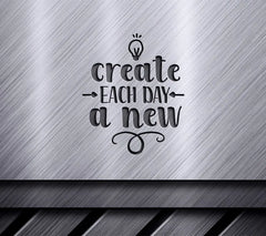 Create Each Day Inspirational SVG Bundle (47 Designs) SVG