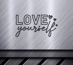 Love Yourself SVG Design Bundle - Inspirational Quotes SVG