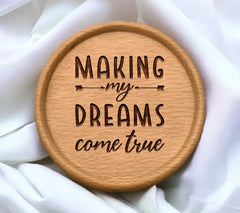 Dream Big SVG - Inspirational Quote Design SVG
