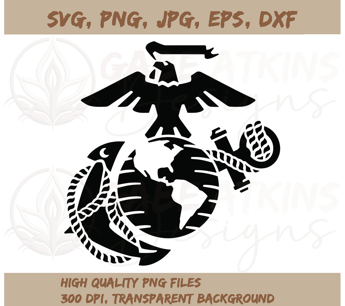USMC Eagle Globe and Anchor SVG, PNG, EPS, DFX, JPG, PDF, WEBP File | | Anchor SVG, PNG, EPS, DFX, JPG, PDF, WEBP File