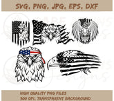 Eagle Through American Flag SVG Bundle Vol2 | American Pride Eagle SVG | American Flag SVG Bundle Vol2