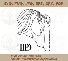 TTPD Portrait - Alls fair in love and poetry SVG, PNG JPG, EPS, DXF, P | poetry SVG, PNG JPG, EPS, DXF, PDF