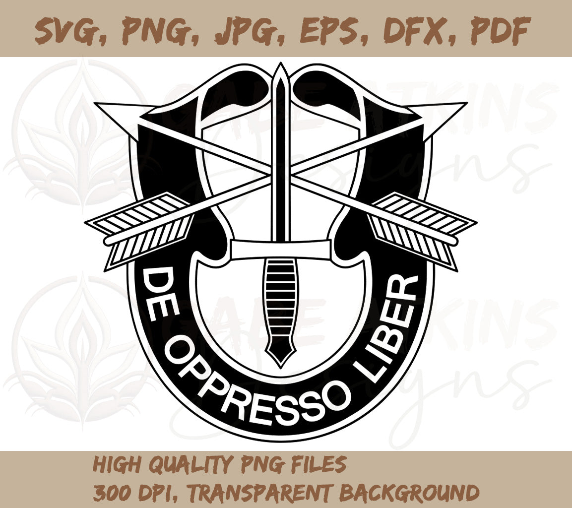US Army Special Forces Insignia SVG, PNG, EPS, DFX, JPG, PDF, WEBP | U | Army Special Forces Insignia SVG, PNG, EPS, DFX, JPG, PDF, WEBP