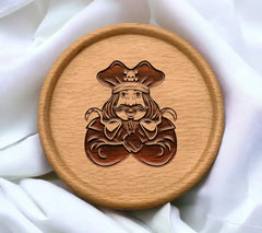 Pirate with Skull & Crossbones SVG Illustration SVG