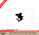 Hammerhead Shark Silhouette SVG -  Vector Illustration SVG